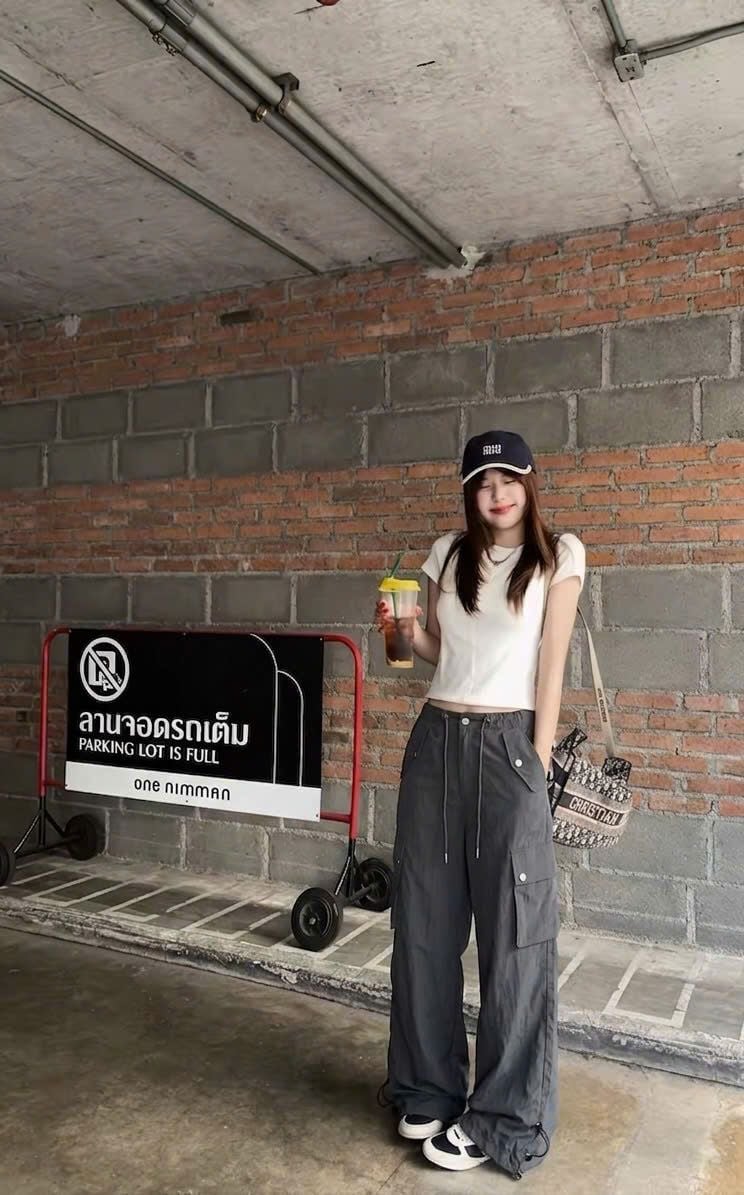  Quần ống suông nữ chất vải gió xịn 