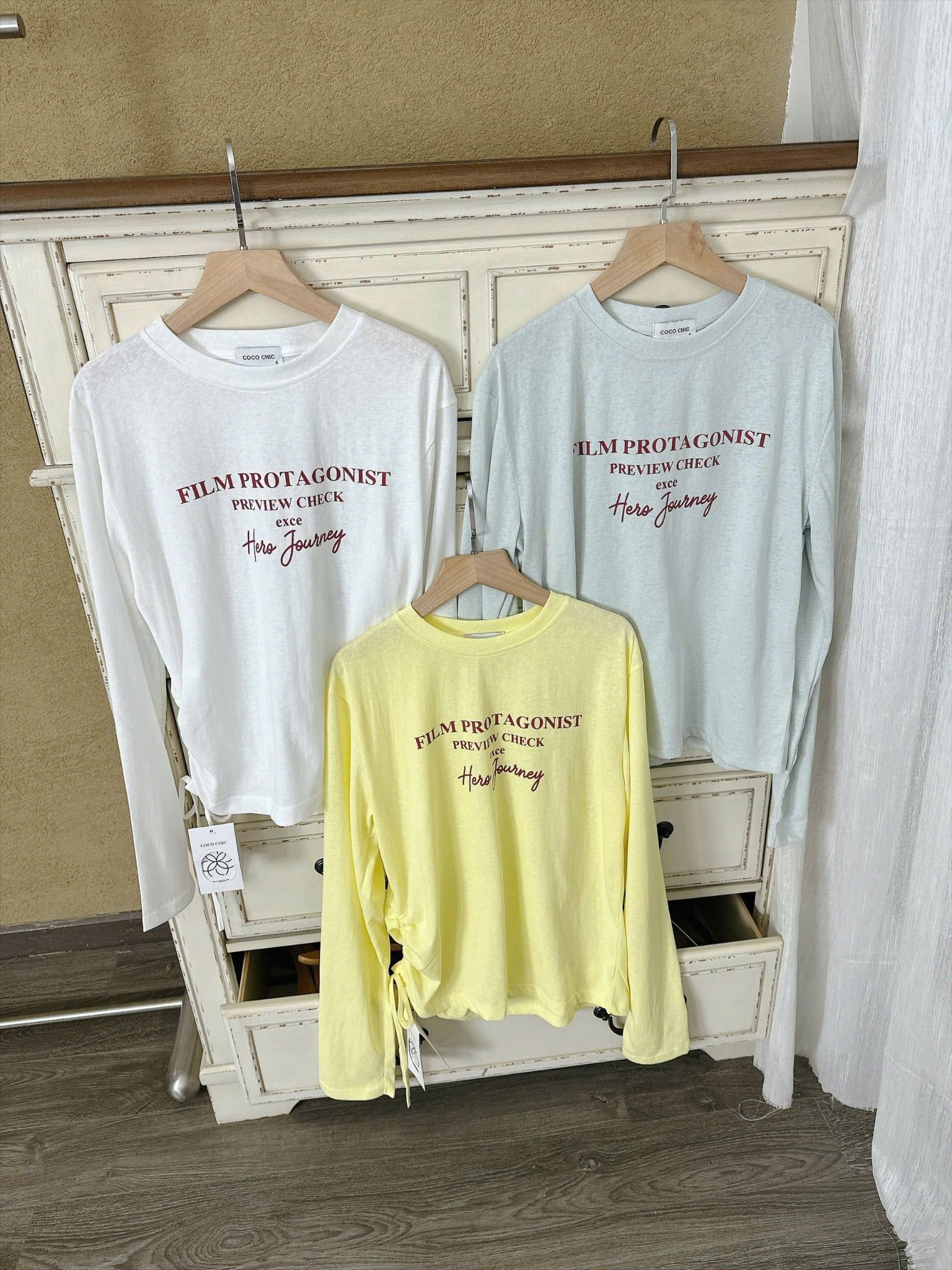  Áo thun nữ casual thiết kế nhún dây sườn phong cách năng động 