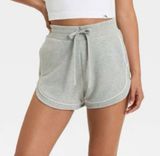  Quần short nữ thể thao nữ cạp chun viền bo phong cách trẻ trung 
