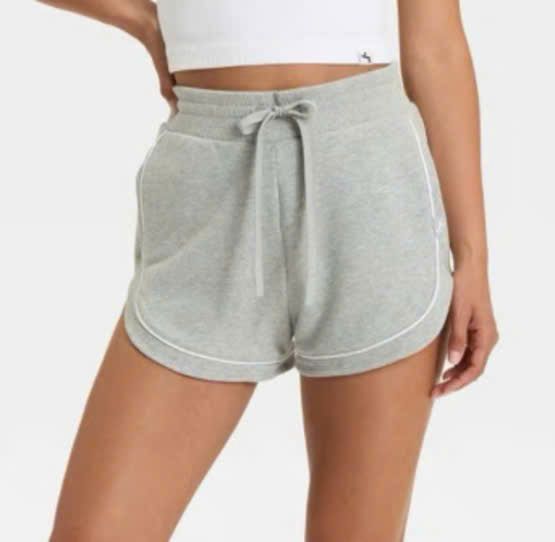  Quần short nữ thể thao nữ cạp chun viền bo phong cách trẻ trung 