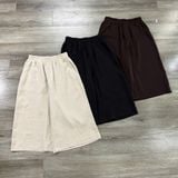  Quần linen nữ dáng lửng lưng chun phong cách Hàn Quốc nhẹ nhàng 
