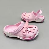  Dép sục Dinas Toddler Classic Star Sparkle Shaker - Pink Milk trẻ em 