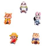  Set jibbitz charms sticker 3D nhựa cứng nhiều chủ đề dễ thương trang trí dép sục 