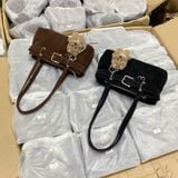  Túi xách đeo vai nữ OSOI Hàn Quốc kèm charm nữ 