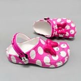  Dép sục Dinas Classic Minnie Mouse Xuất Khẩu Trẻ Em 