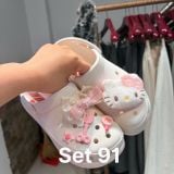 Set jibbitz charms sticker cute nhí nhảnh đa dạng gắn dép sục 