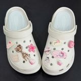  Set jibbitz charms sticker cute nhí nhảnh đa dạng gắn dép sục 