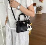  Túi xách mini công sở kèm charm vịt mix ngọc 