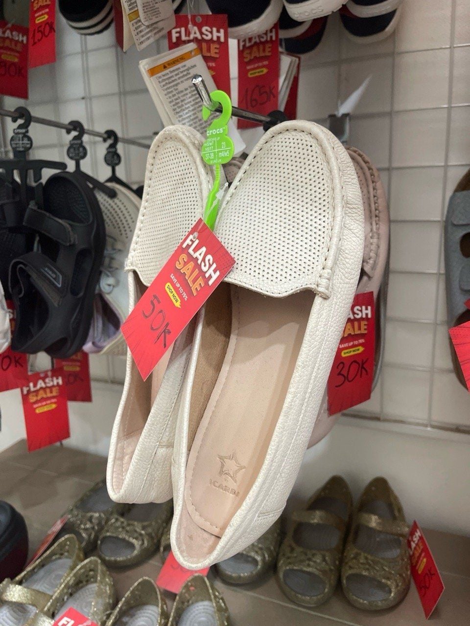  Thanh lý giày dép nam nữ, trẻ em hàng trưng bày SG 