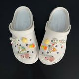  Set jibbitz charms sticker cute nhí nhảnh đa dạng gắn dép sục 