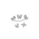  Set jibbitz charm Kim loại mã vạch trang trí dép cao cấp 