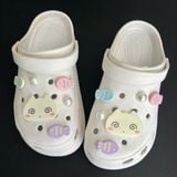  Set jibbitz charms sticker cute nhí nhảnh đa dạng gắn dép sục 