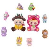  Set jibbitz charms sticker 3D nhựa cứng nhiều chủ đề dễ thương trang trí dép sục 