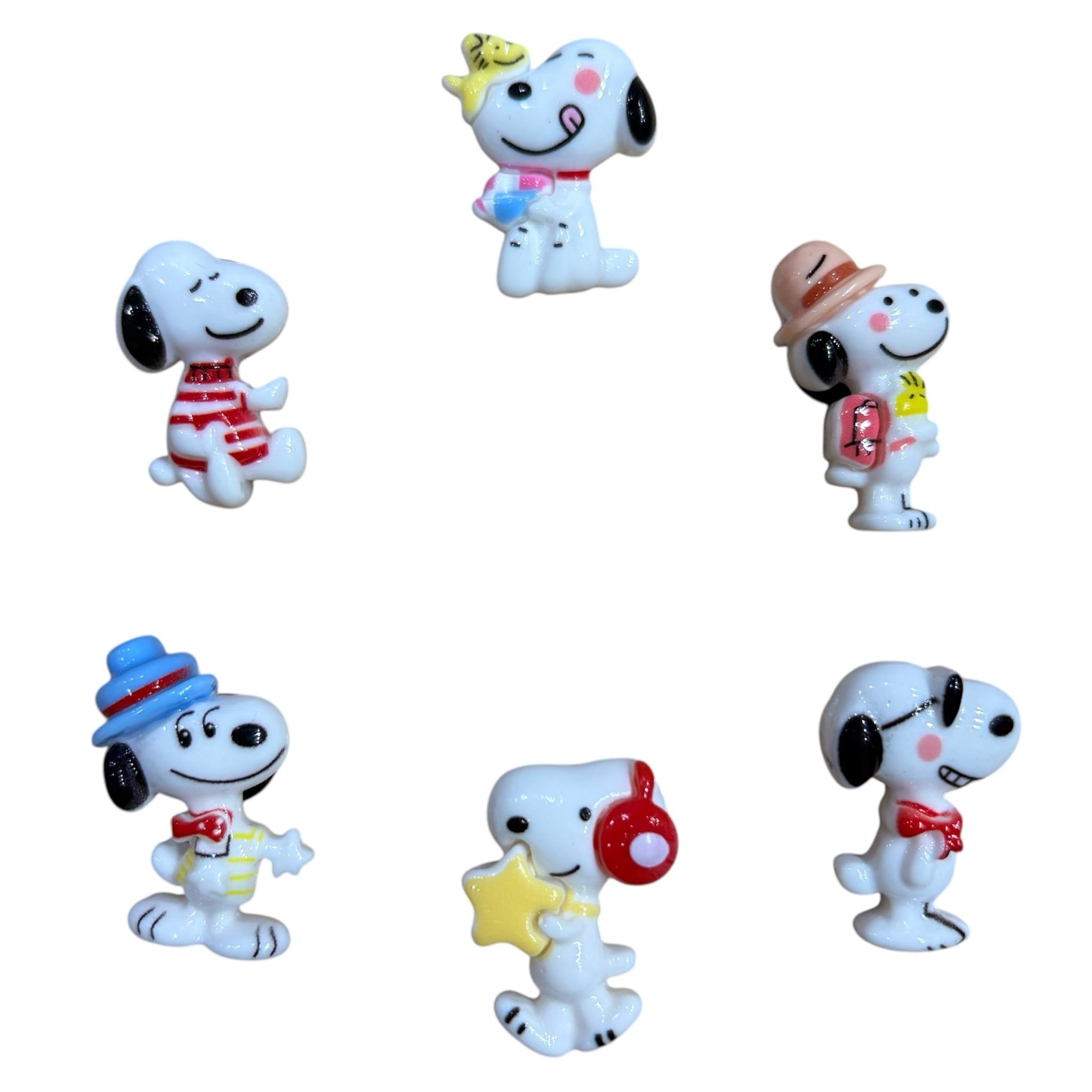  Set jibbitz charms sticker 3D nhựa cứng nhiều chủ đề dễ thương trang trí dép sục 