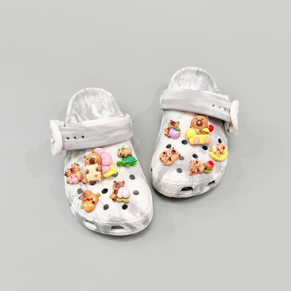 Dép sục dinas buckle loang nữ 