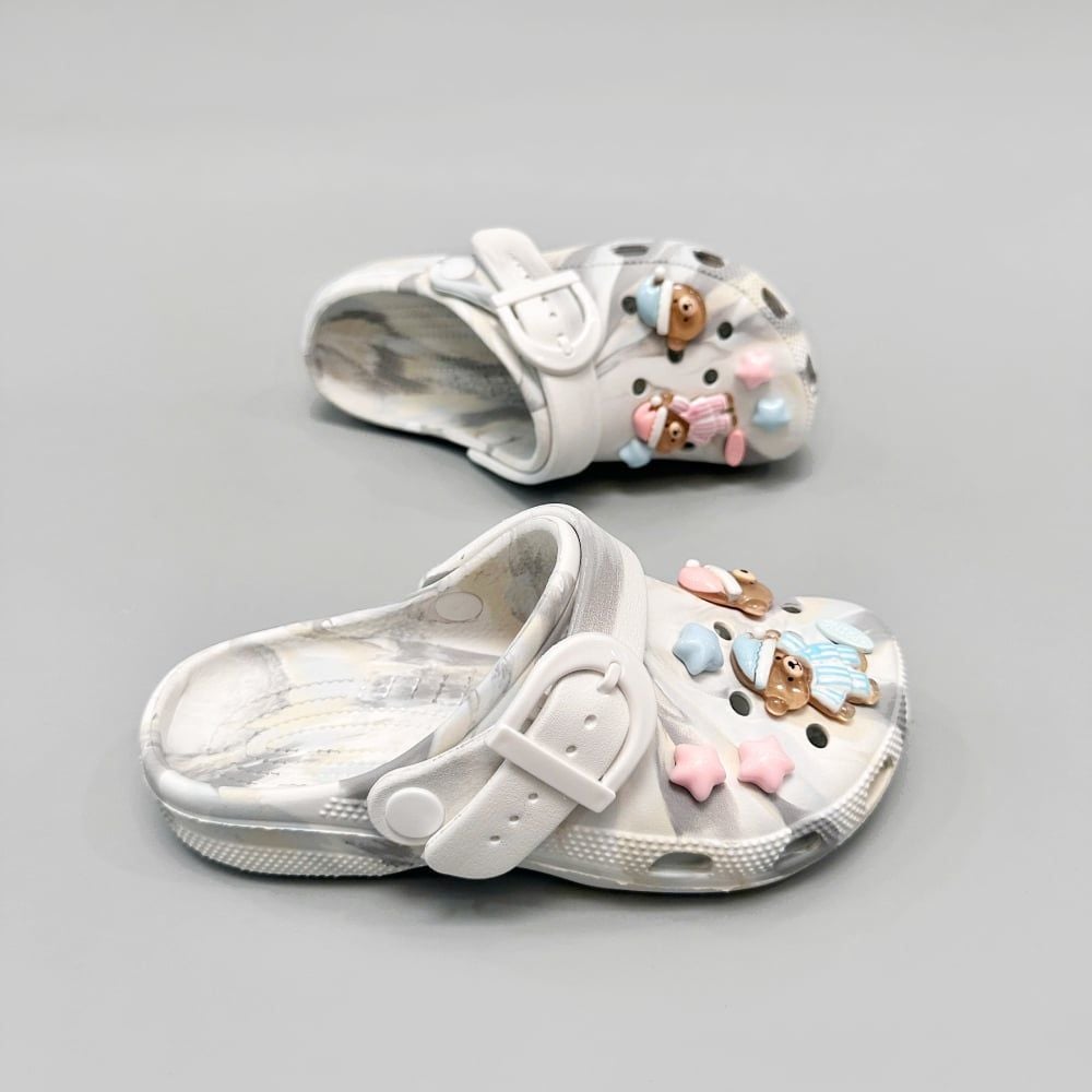  Dép sục dinas buckle loang nữ 