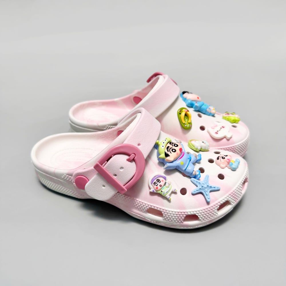  Dép sục dinas buckle loang nữ 