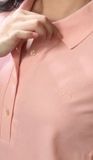  Áo Polo Nữ Basic Hồng Pastel 