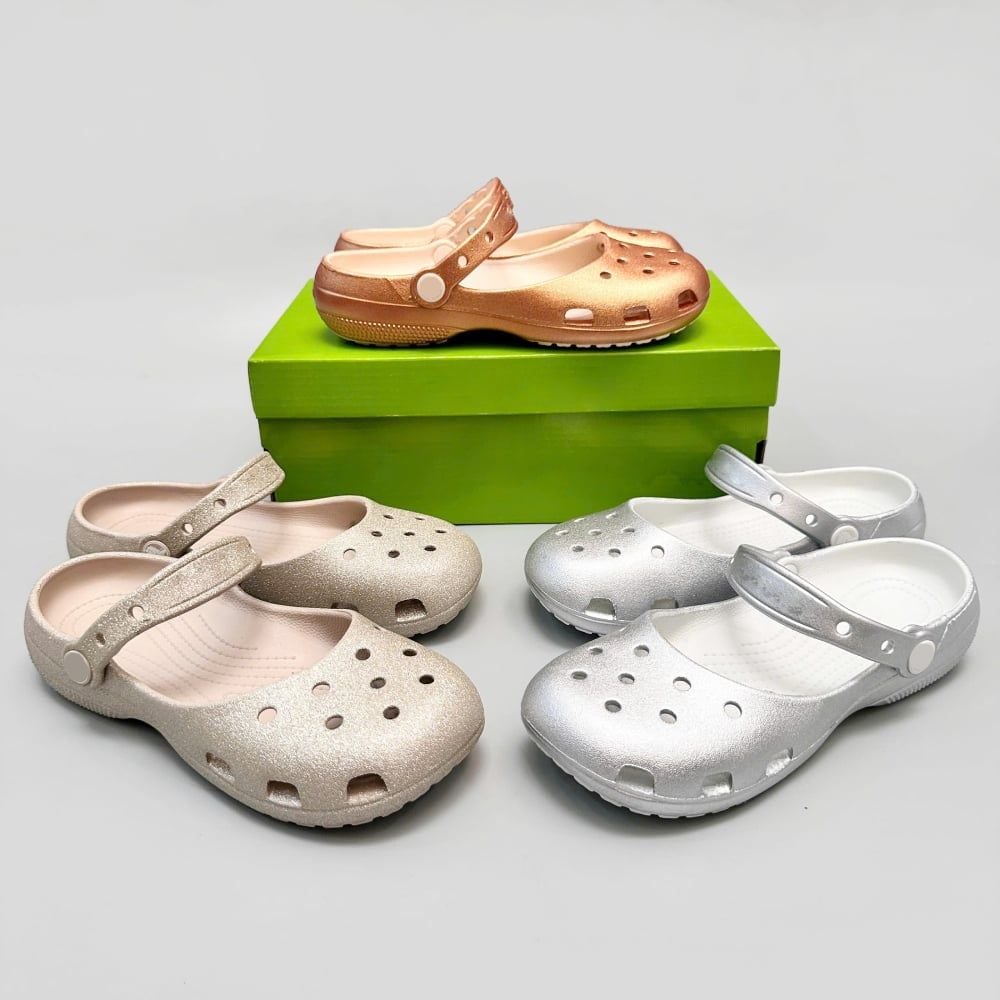 Dép sục Dinas Classic Ballet Nhũ Nữ Xuất Khẩu 