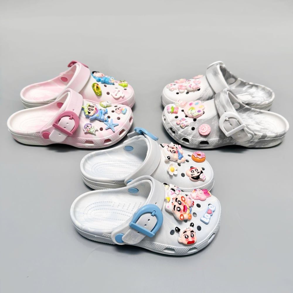 Dép sục dinas buckle loang nữ 