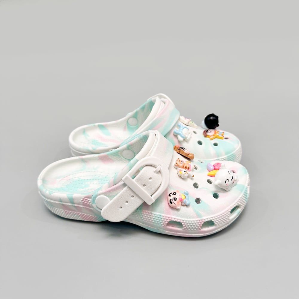  Dép sục dinas buckle loang nữ 