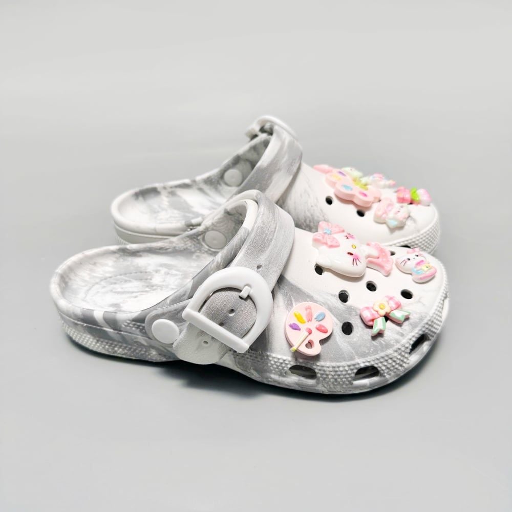  Dép sục dinas buckle loang nữ 