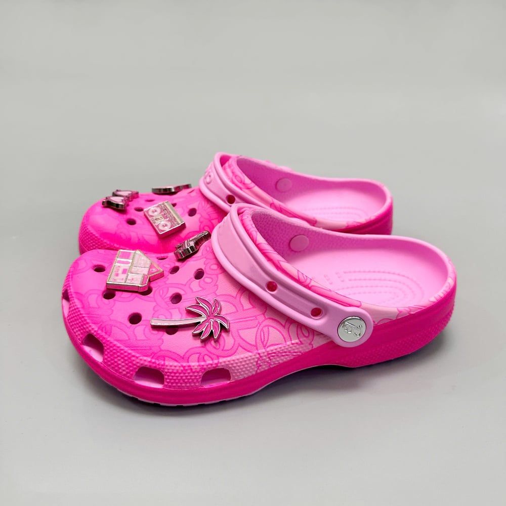  Dép sục Dinas Classic Mattel Pink Barbie xuất khẩu 