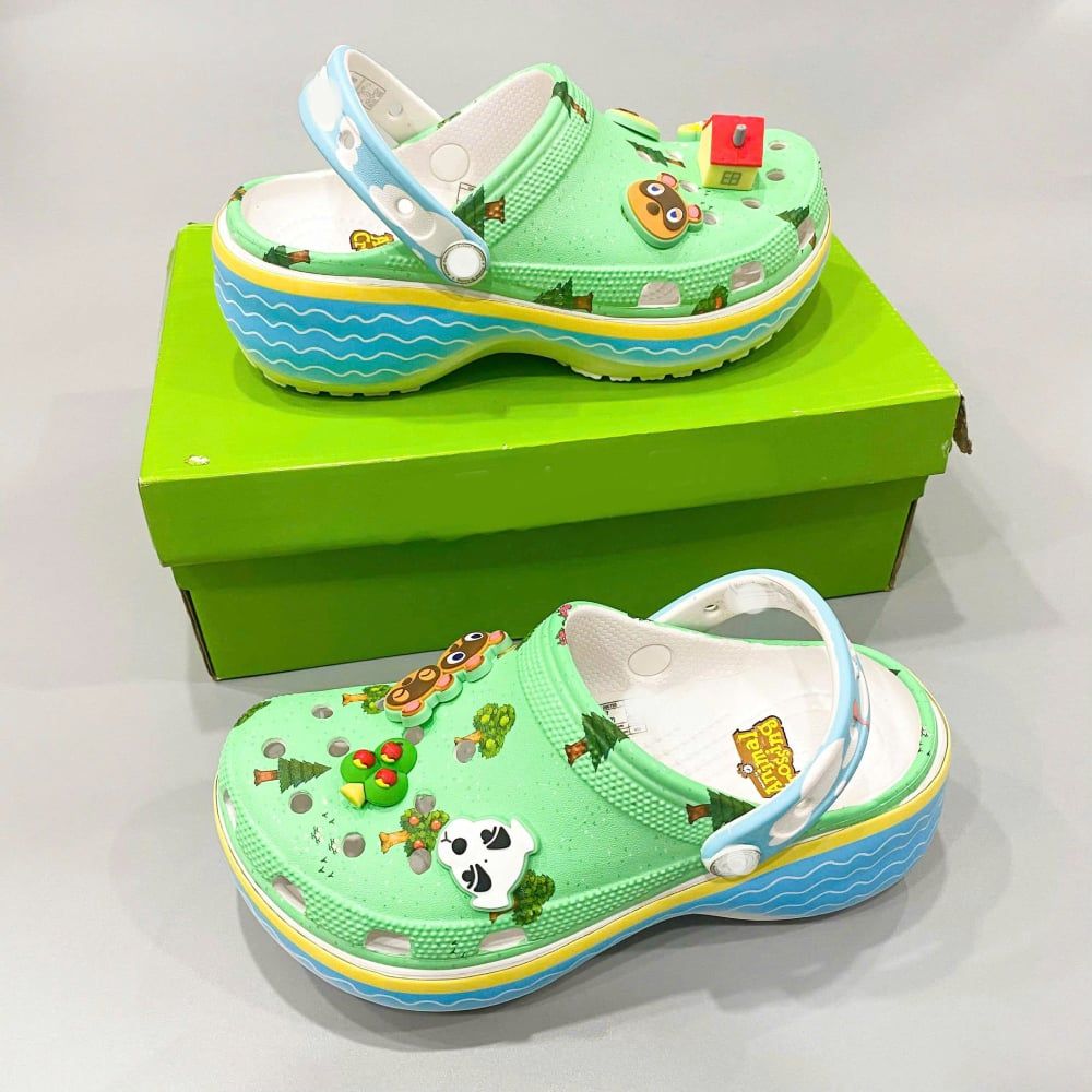  Dép Sục Dinas Classic Platform Animal Crossing Nữ Xuất Khẩu 