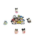  Jibbitz charm sticker Mickey & Friends gắn dép sục 