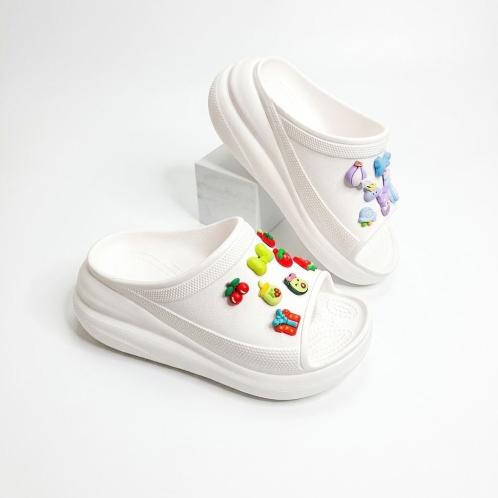  Dép quai ngang Dinas classic crush slide nữ xuất khẩu 