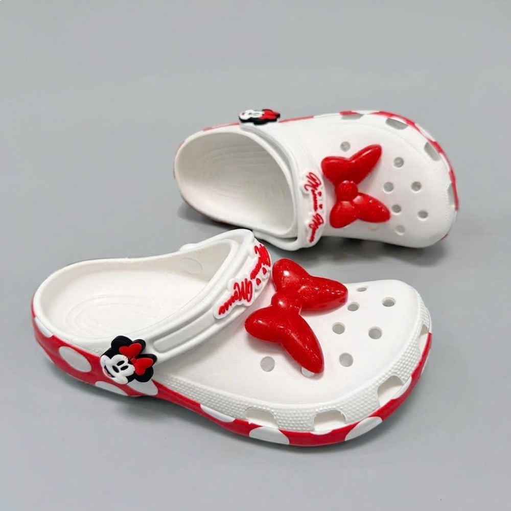  Dép sục Dinas Classic Minnie Mouse Xuất Khẩu Nữ 