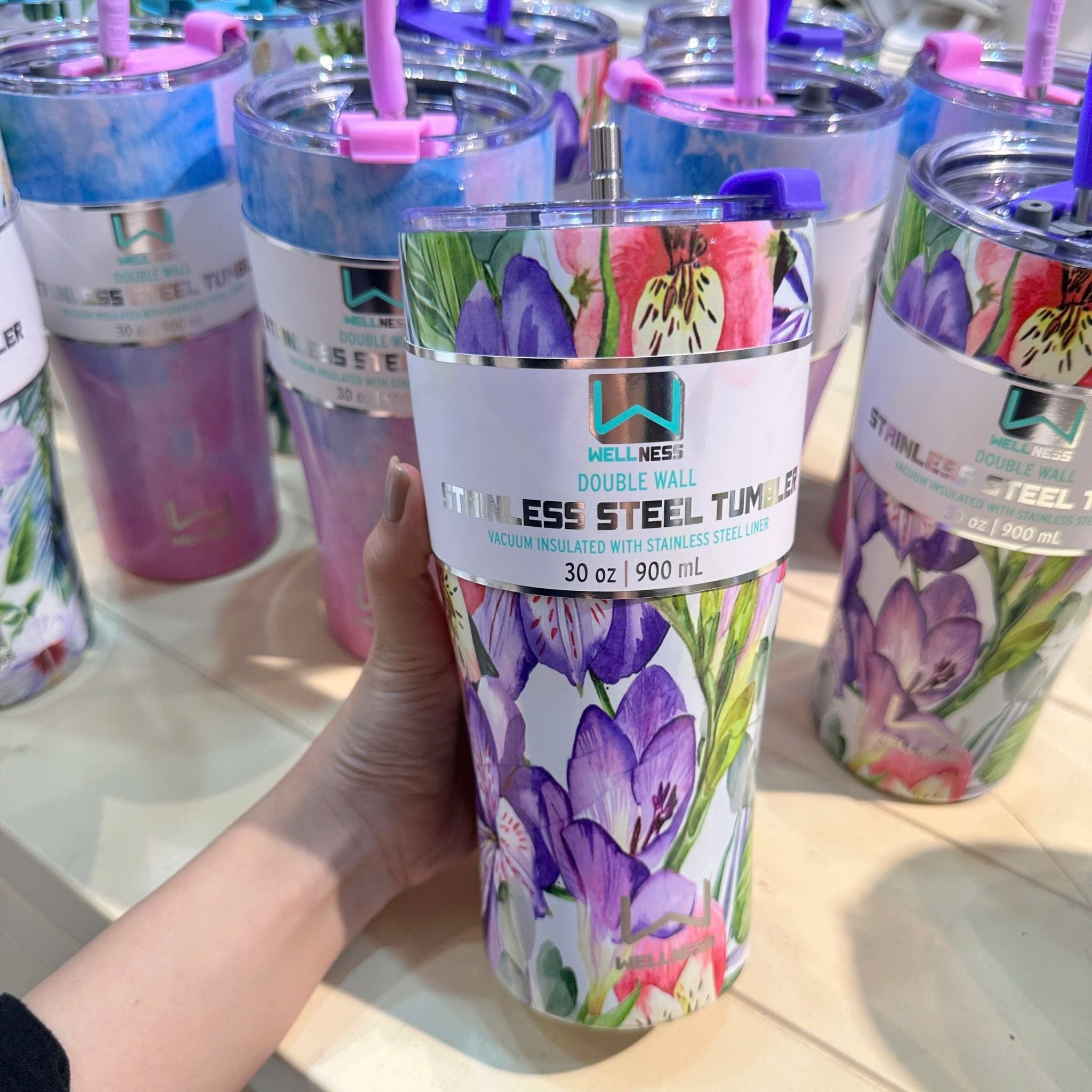  Ly giữ nhiệt họa tiết 