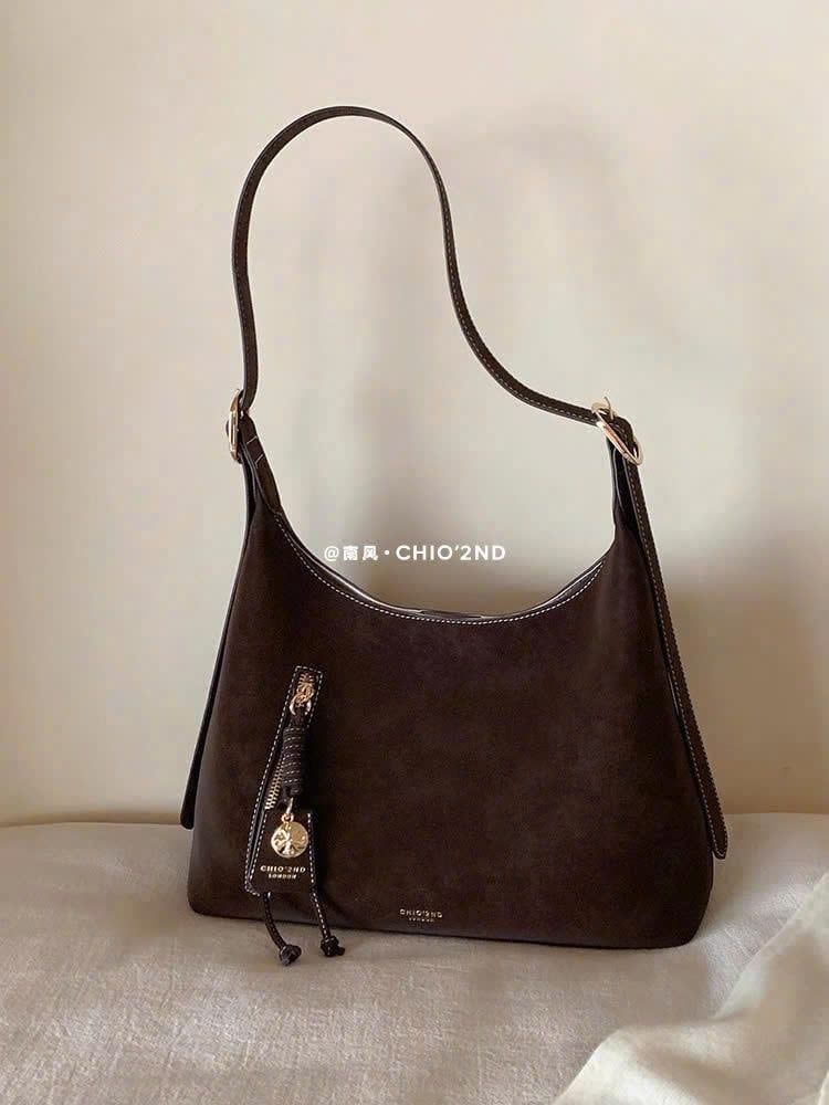  Túi Đeo Vai Nữ Chio Hobo Da Lộn 