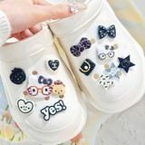 Set jibbitz charms sticker cute nhí nhảnh đa dạng gắn dép sục 