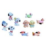  Set jibbitz charms sticker 3D nhựa cứng nhiều chủ đề dễ thương trang trí dép sục 
