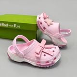  Dép sục Dinas Toddler Classic Star Sparkle Shaker - Pink Milk trẻ em 