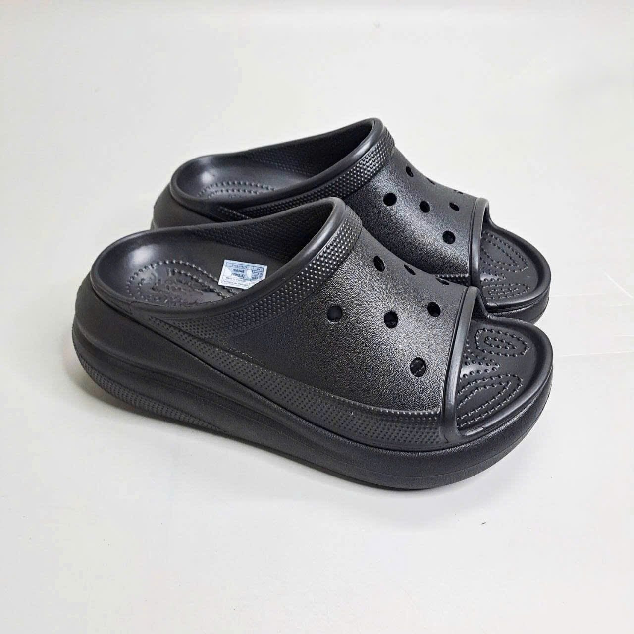  Dép quai ngang Dinas classic crush slide nữ xuất khẩu 