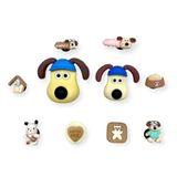  Jibbitz charms 3D chó Gromit gắn dép sục 