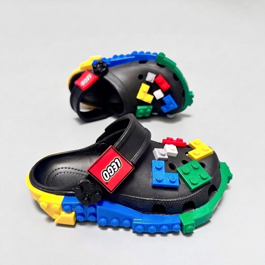  Dép sục Dinas Classic Lego Trẻ Em Xuất Khẩu 