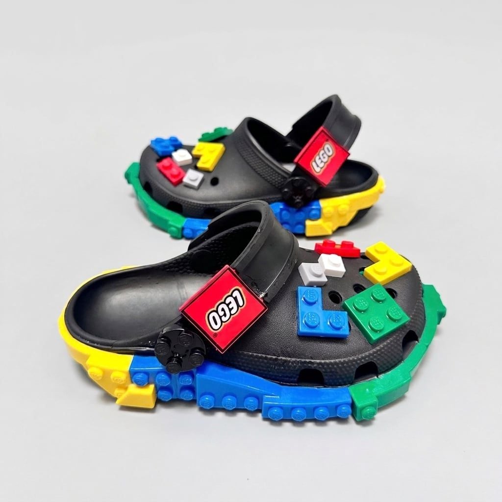  Dép sục Dinas Classic Lego Trẻ Em Xuất Khẩu 