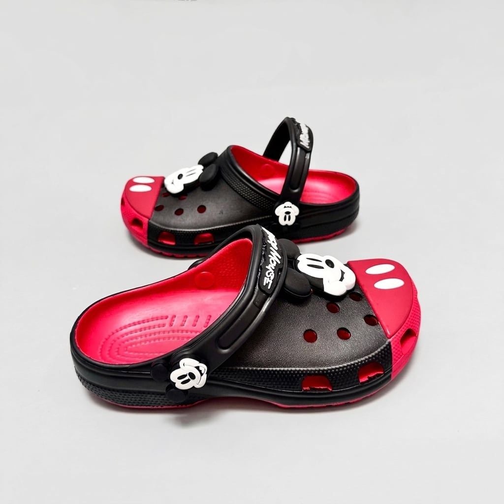  Dép Sục Dinas Classic Mickey Mouse Nam Nữ Xuất Khẩu 