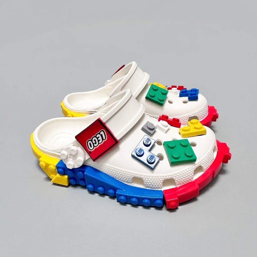  Dép sục Dinas Classic Lego Trẻ Em Xuất Khẩu 