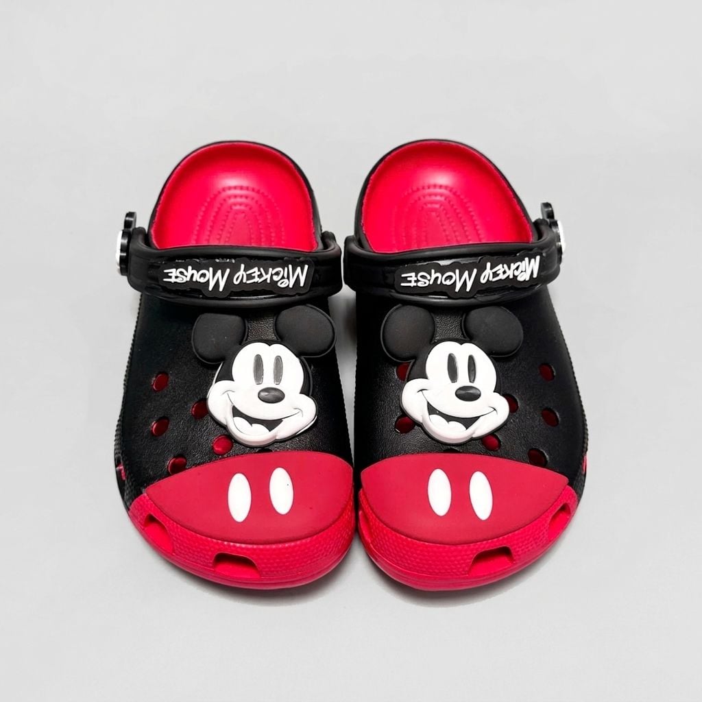  Dép Sục Dinas Classic Mickey Mouse Nam Nữ Xuất Khẩu 