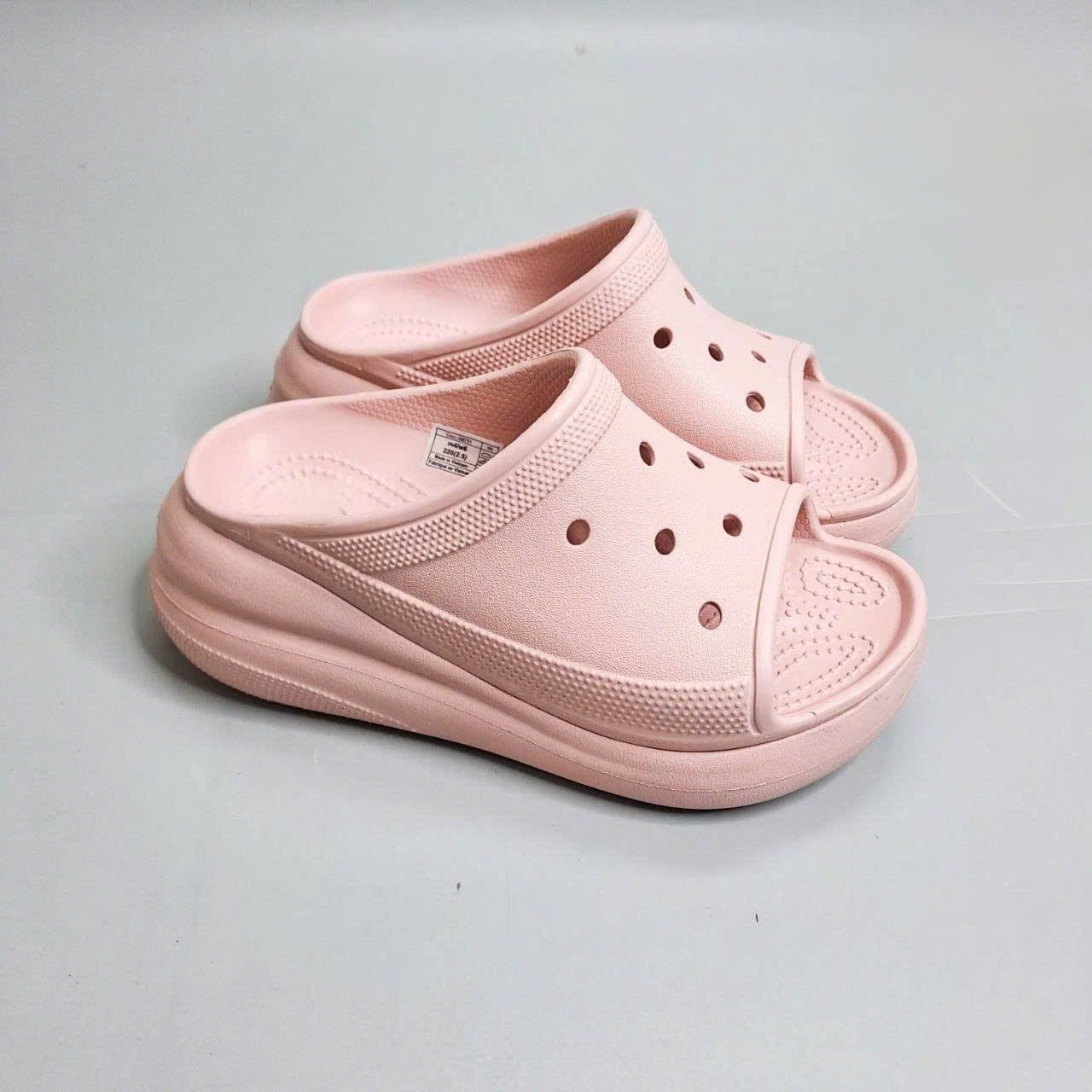  Dép quai ngang Dinas classic crush slide nữ xuất khẩu 