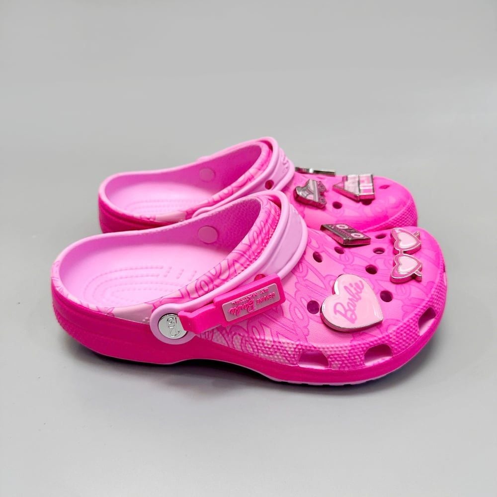 Dép sục Dinas Classic Mattel Pink Barbie xuất khẩu 