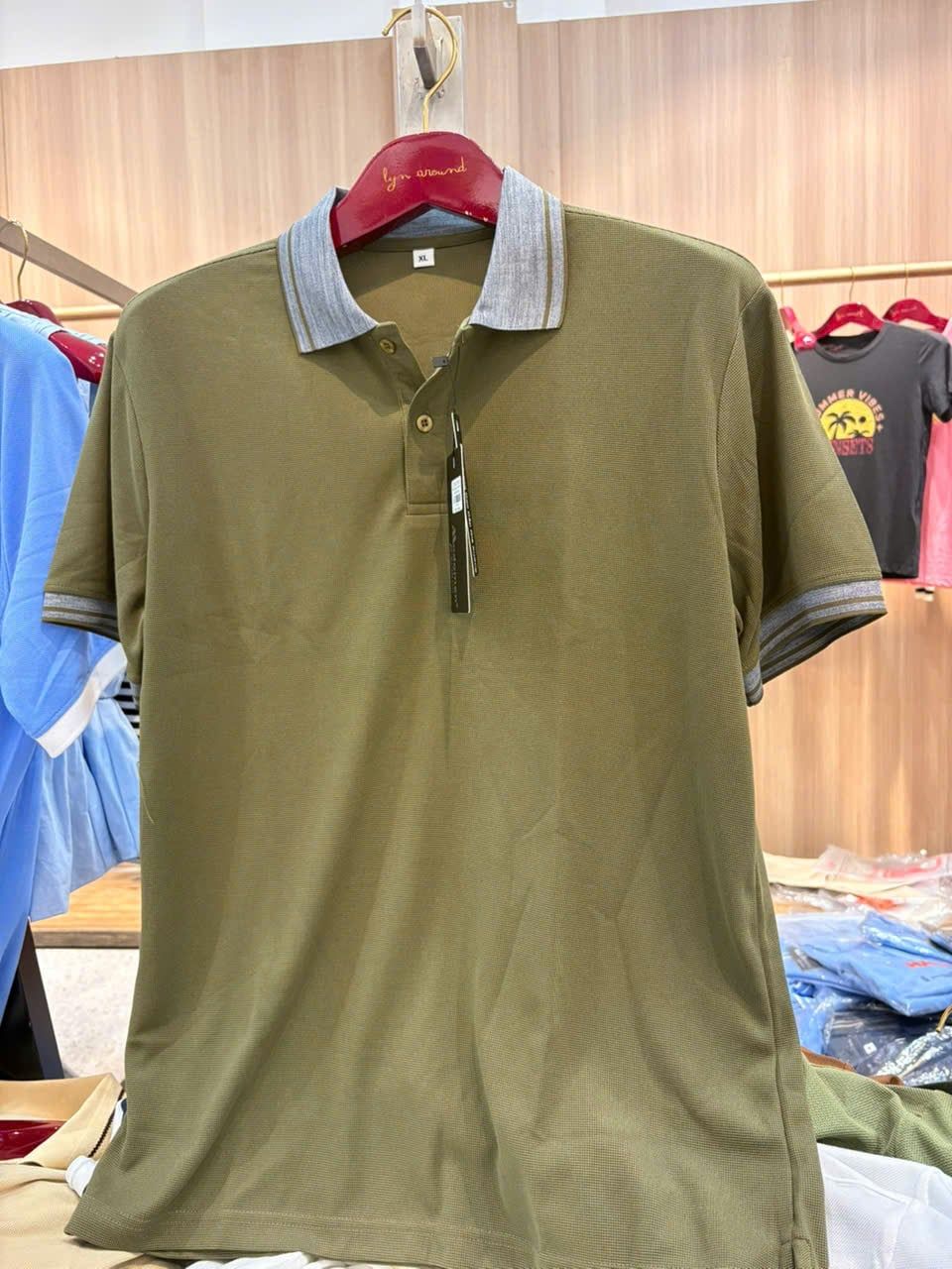  Áo Polo Dinas Cá Mập Cổ Bẻ Nam 
