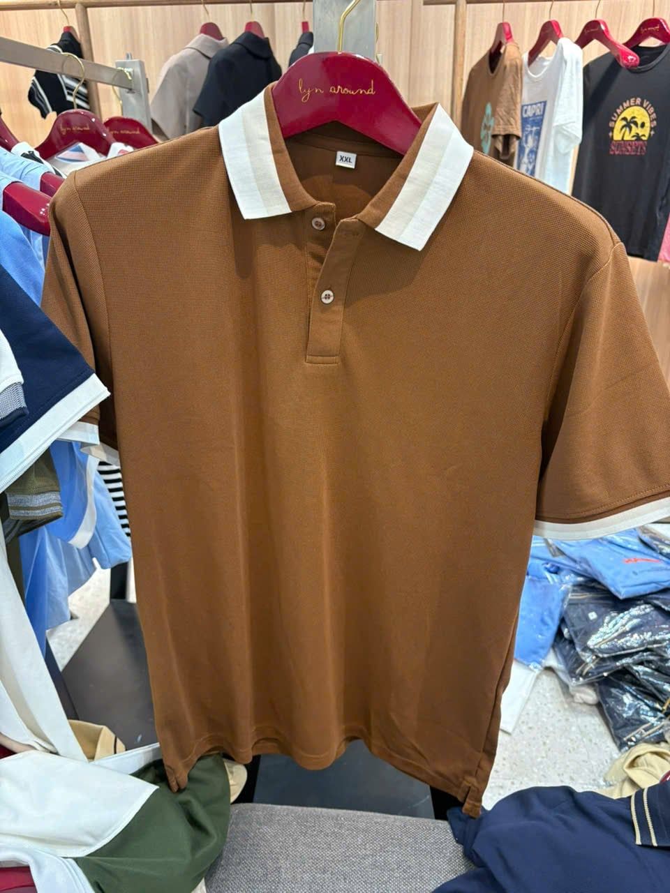  Áo Polo Dinas Cá Mập Cổ Bẻ Nam 