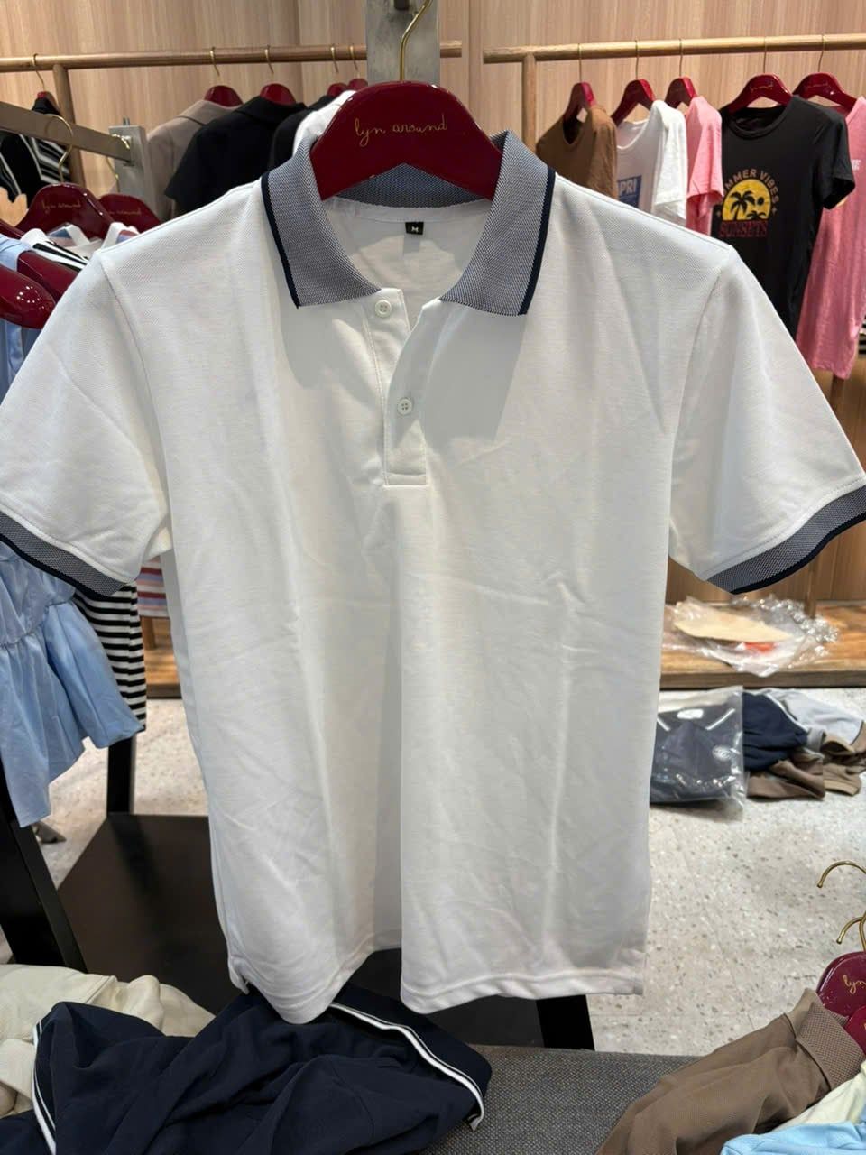  Áo Polo Dinas Cá Mập Cổ Bẻ Nam 