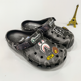  Dép sục classic Dinas Bape Ape Camo black unisex 