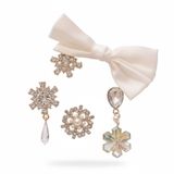  Set jibbitz charms sticker kim loại cao cấp trang trí gắn dép sục 